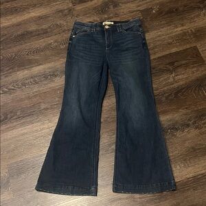 Democracy Dark Indigo Flare Jeans